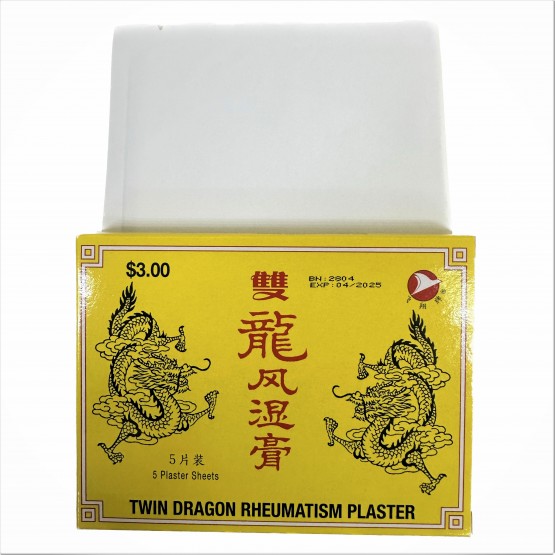 FEI XIANG BRAND Twin Dragon Rheumatism Plaster