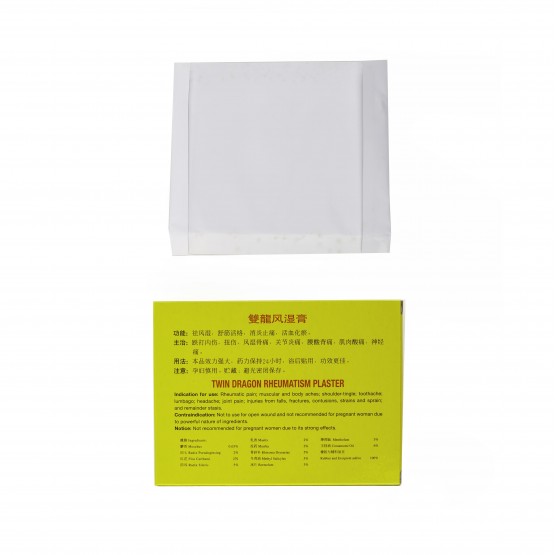 FEI XIANG BRAND Twin Dragon Rheumatism Plaster